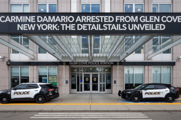 Carmine Damario arrested from Glen Cove New York